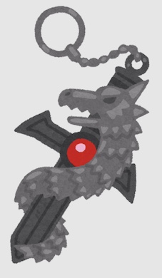 厨二病キーホルダー