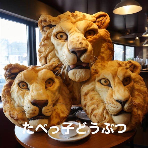 AIで生成された定番お菓子のイメージ画像