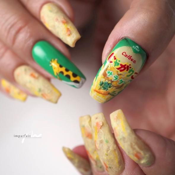 じゃがりこネイル