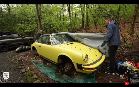 ポルシェ 911 洗車