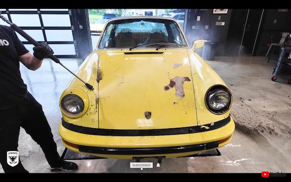 ポルシェ 911 洗車