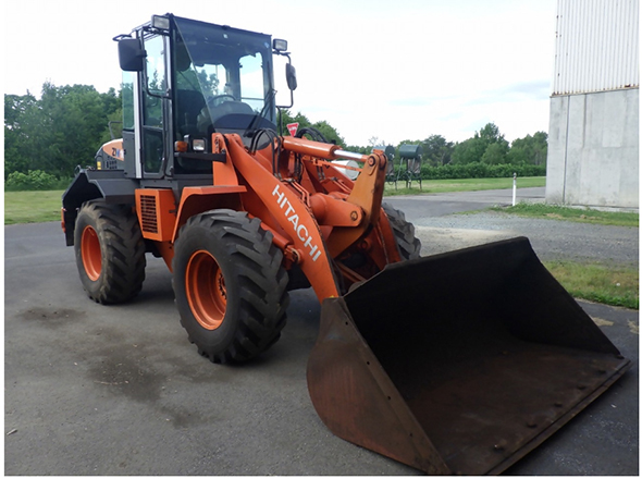 北海道士別市がタイヤショベルを出品