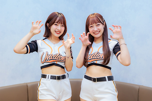 Uni-Girls所属のChihiroさんとNozomiさん