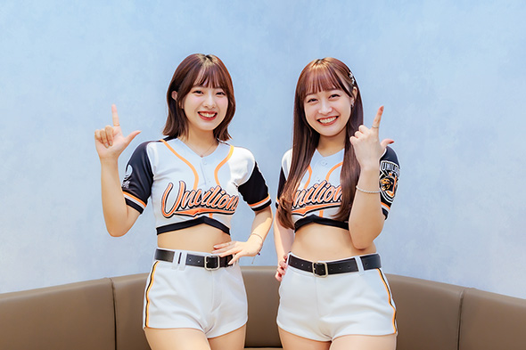 Uni-Girls所属のChihiroさんとNozomiさん