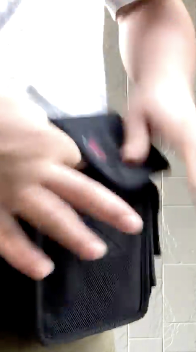 ぬいぐるみの抜刀と納刀