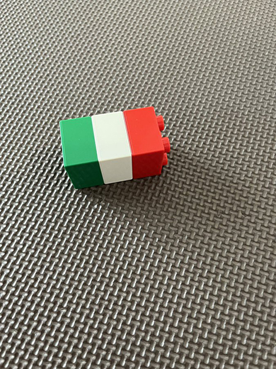 2歳児が作った「イタリア」
