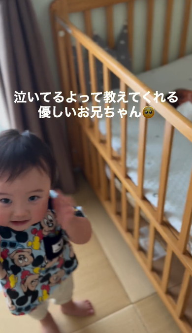 赤ちゃんと赤ちゃんの初対面