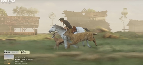 CG　動物　疾走