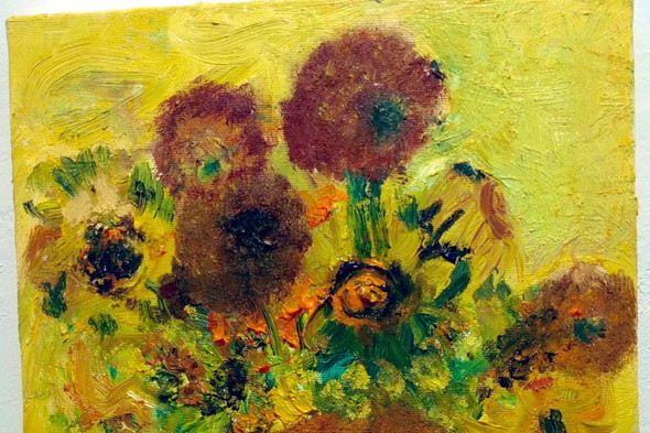 6歳の男の子が模写したゴッホの《ひまわり》