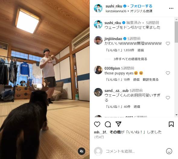 すしらーめんさんのInstagram投稿