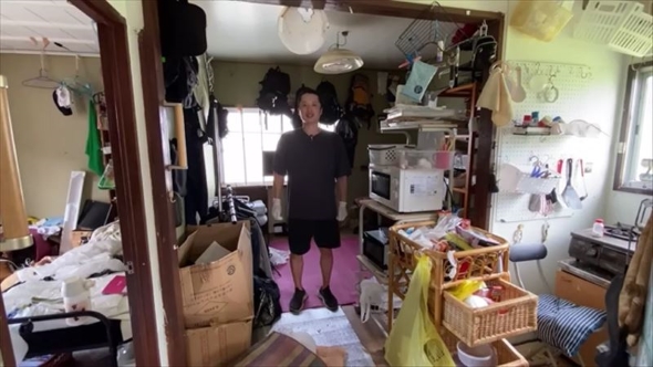 物であふれた部屋