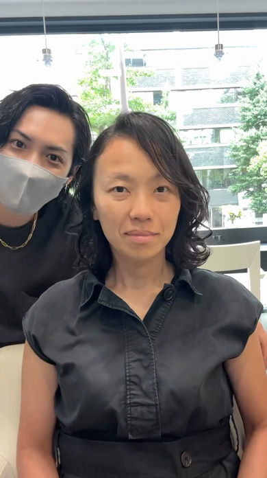 美容室 大変身 イメチェン ママ 子育て 傷んだ髪 ビフォーアフター
