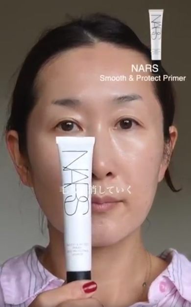 部分下地も使い毛穴レスに