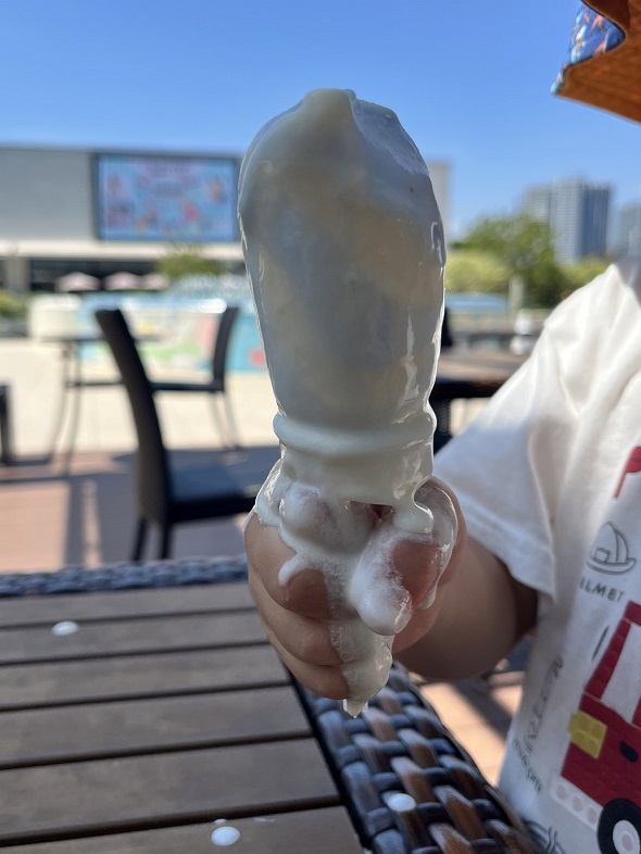 炎天下のアイス01