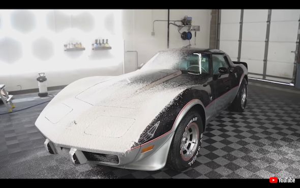 コルベット 洗車