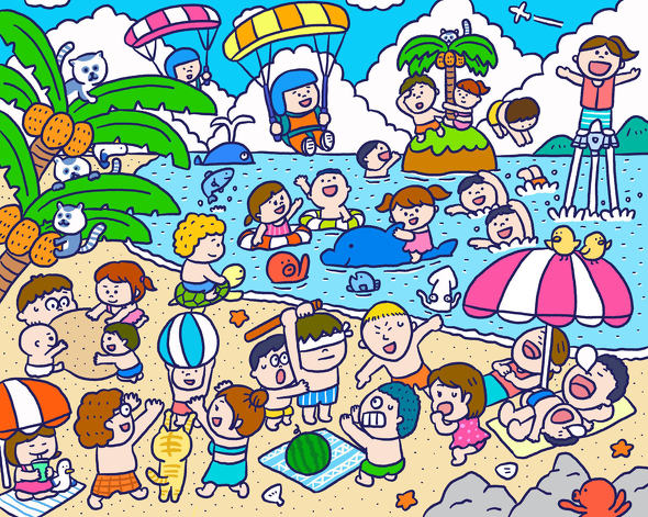 ねとらぼ　隠し絵　Tossan Land