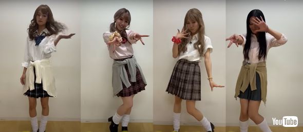 ギャルメイク後の櫻坂メンバー全身