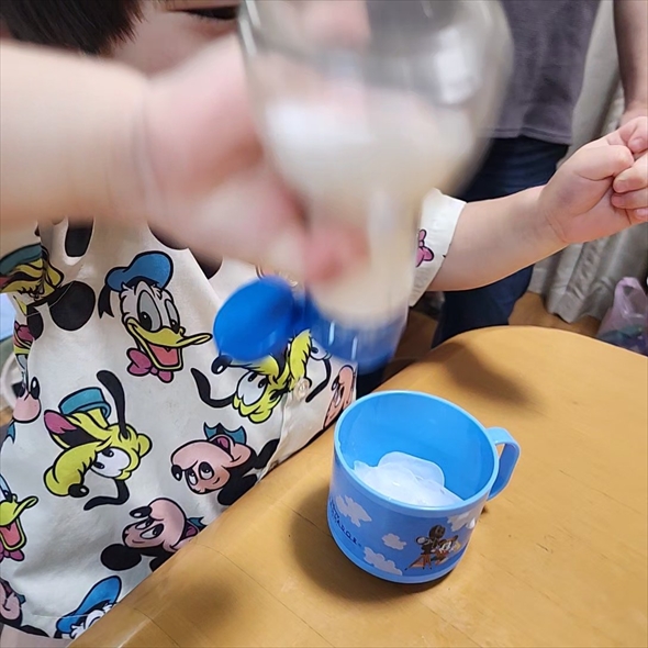 塩に執着する2歳児への対応に感服