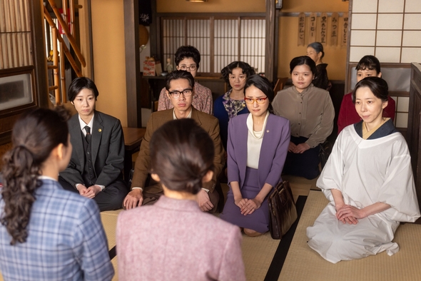 虎に翼のワンシーン