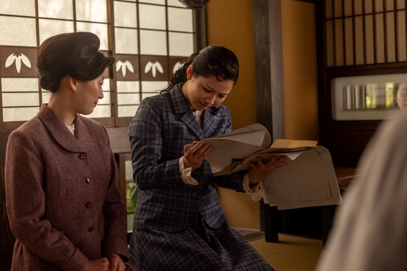 虎に翼のワンシーン