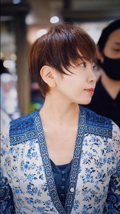 40代 女性 ショートヘア 別人級 変身 ビフォーアフター 髪形