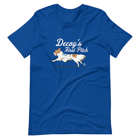 デコピン始球式Tシャツが早くも登場