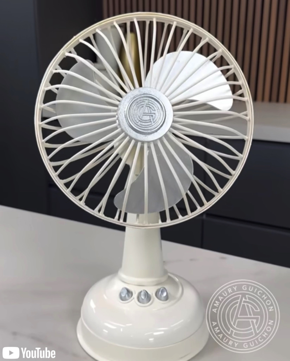 本物の扇風機にしか見えないケーキ