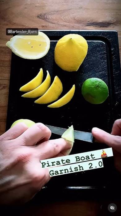 海賊船カクテル