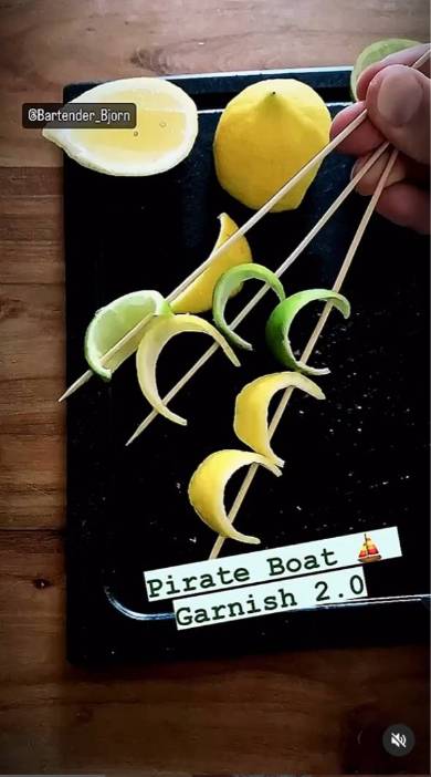 海賊船カクテル