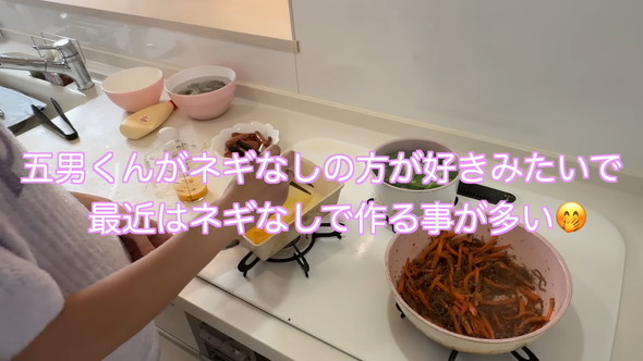 12人分のお弁当を作るママさん