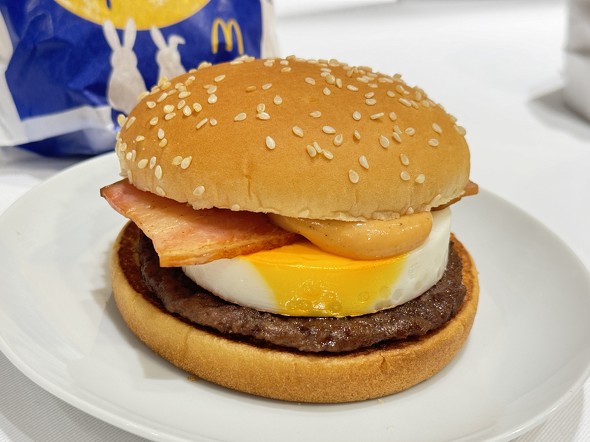 マクドナルド 月見ファミリー2024 期間限定 ／ 月見バーガー