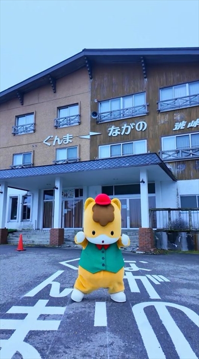 県境を反復横跳びするぐんまちゃん