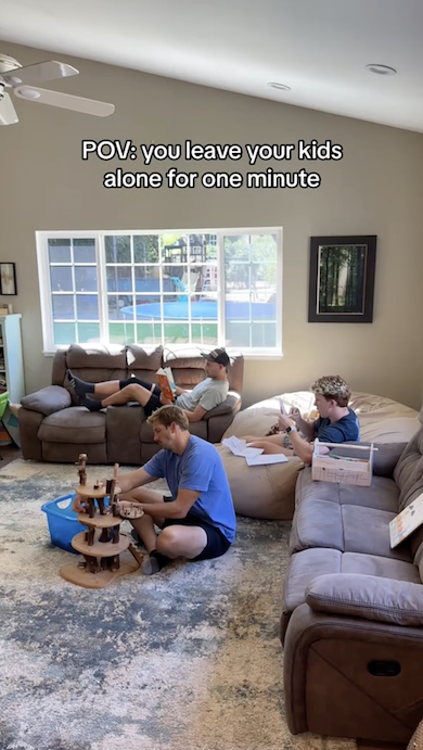 おとなしい息子たち