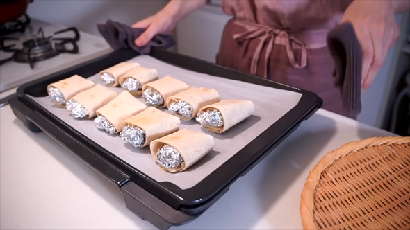 カップ型のトルティーヤを作るアイデア料理