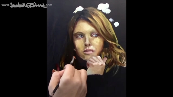 超写実 油絵 チュートリアル