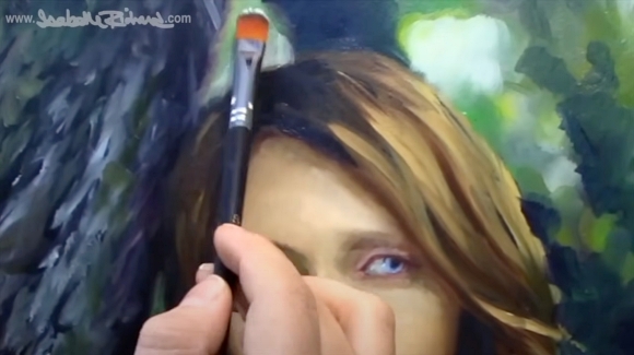 超写実 油絵 チュートリアル