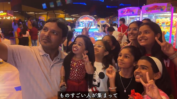 世界一小さい女性に密着