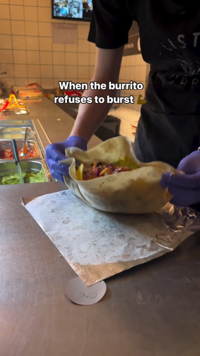 たくさん 具材 たっぷり ブリトー 巻き方 お店 プロ 技術