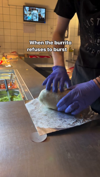 たくさん 具材 たっぷり ブリトー 巻き方 お店 プロ 技術