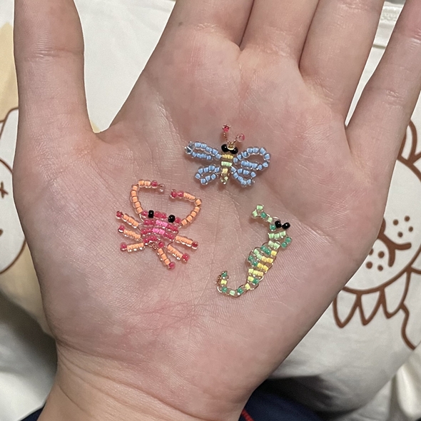 女子小学生がみんな作ってたワイヤービーズ