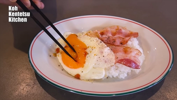 目玉焼きの黄身が白くならない方法