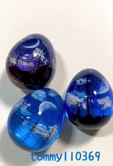 4年かかった美しいレジン作品