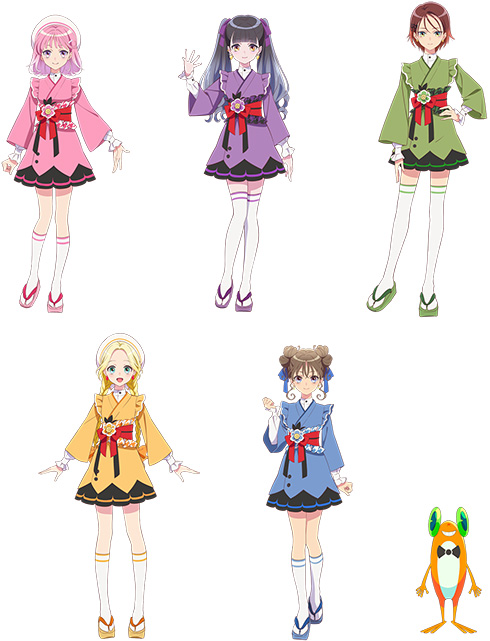 「前橋ウィッチーズ」各キャラビジュ