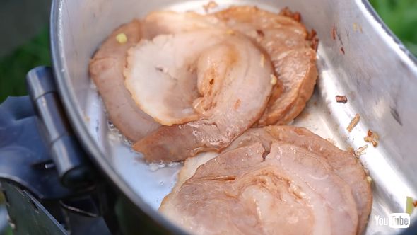 キャンプでおいしいラーメン作り