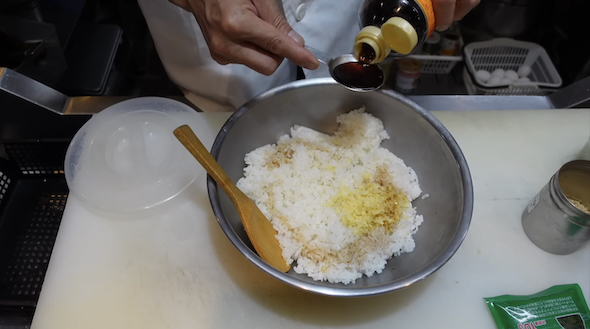 悪魔のおにぎり作り