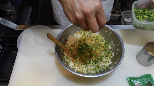 悪魔のおにぎり作り