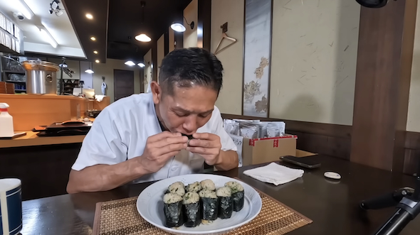 悪魔のおにぎり作り