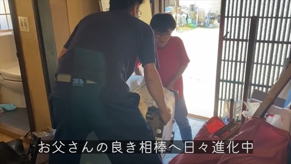 自閉スペクトラム症を抱える息子と古民家をDIY