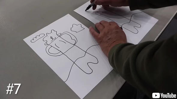 50人でお絵描きリレー