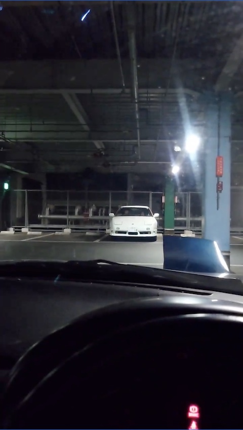 パカパカ リトラクタブル ヘッドライト クルマ コミュニケーション ロードスター 180SX